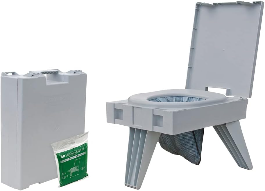 Cleanwaste GO Anywhere Portable Folding Toilet