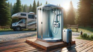 Best RV Portable Camping Showers for Camper Van Life