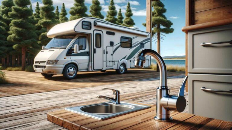 best rv kitchen faucets for camper van