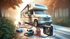 Antifreeze Vs Blowing Out RV Water Lines for RV Winterization