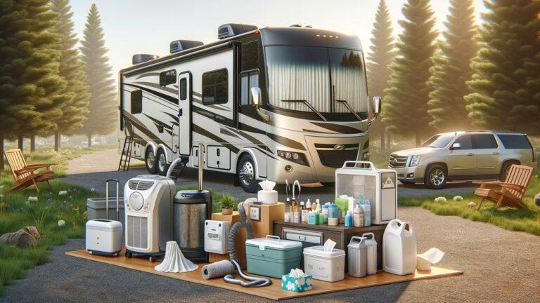 Managing seasonal allergies in an RV