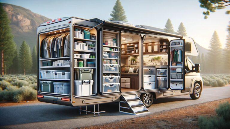 How to optimize storage space in small camper trailers