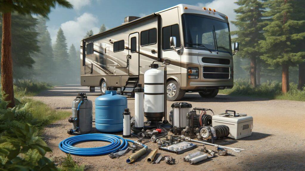 Planning your water needs for remote RV camping